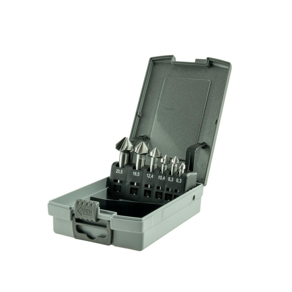 Casete de avellanador SHSS 90 grados 6,3-20,5 mm.