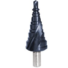 Broca escalonada HSS 4-12 mm TIN recubierta de aluminio