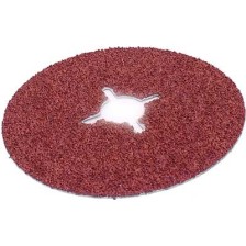 Disco de fibra vulcanizada, forma C, 115 mm, grano 24