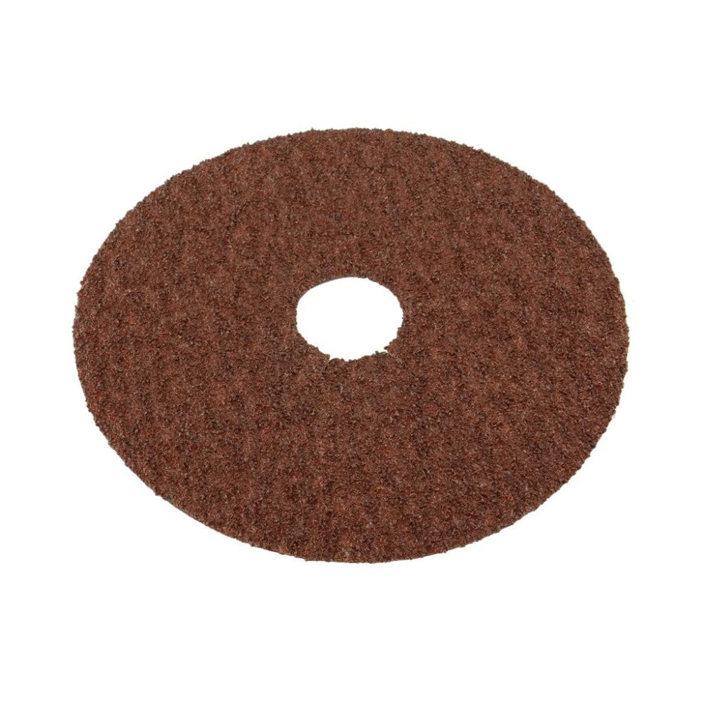 Disco de fibra vulcanizada, forma C, 115 mm, grano 36, paquete de 25.