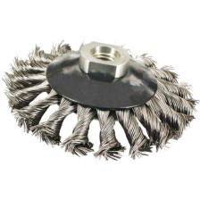 Cepillo cónico estirado 100mm / ancho 13mm / montaje M14