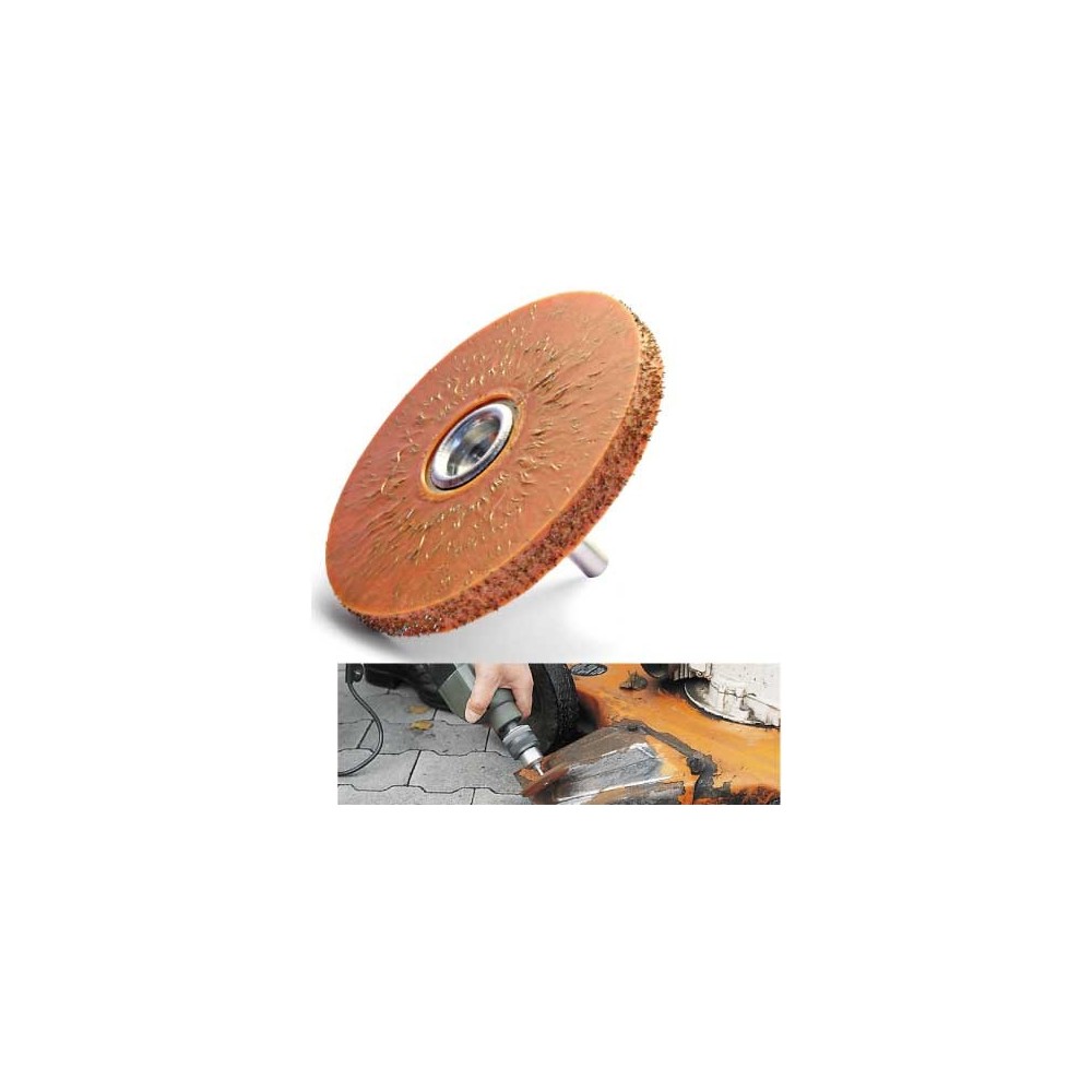 Cepillo redondo con aglomerante plástico Ø 63,0 mm