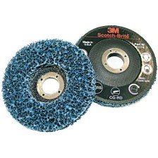 Disco de lijado de limpieza de nailon 115 x 22 mm violeta