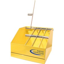 Caja dispensadora metálica para rollos de papel de repuesto