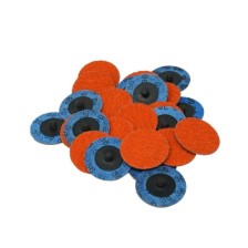 Discos de desbaste de 51 mm, grano 36, grano cerámico, color naranja (paquete de 25)