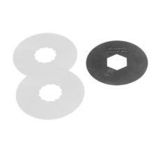 Hoja de sierra circular con punta de carburo 80WWF, diámetro interior de 25,4 mm, diámetro de 305 mm