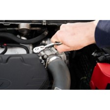 Juego de llaves de tubo de 1/4', 37 piezas.