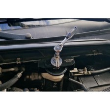 Juego de llaves de tubo de 1/4', 37 piezas.