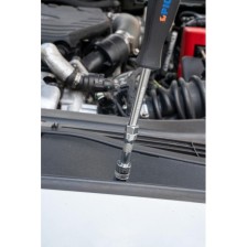 Juego de llaves de tubo de 1/4', 37 piezas.