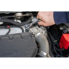 Juego de llaves de tubo de 1/4', 37 piezas.