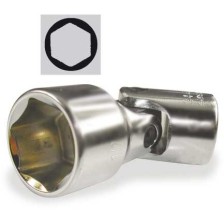 Llave de tubo articulada de 3/8', 11 mm