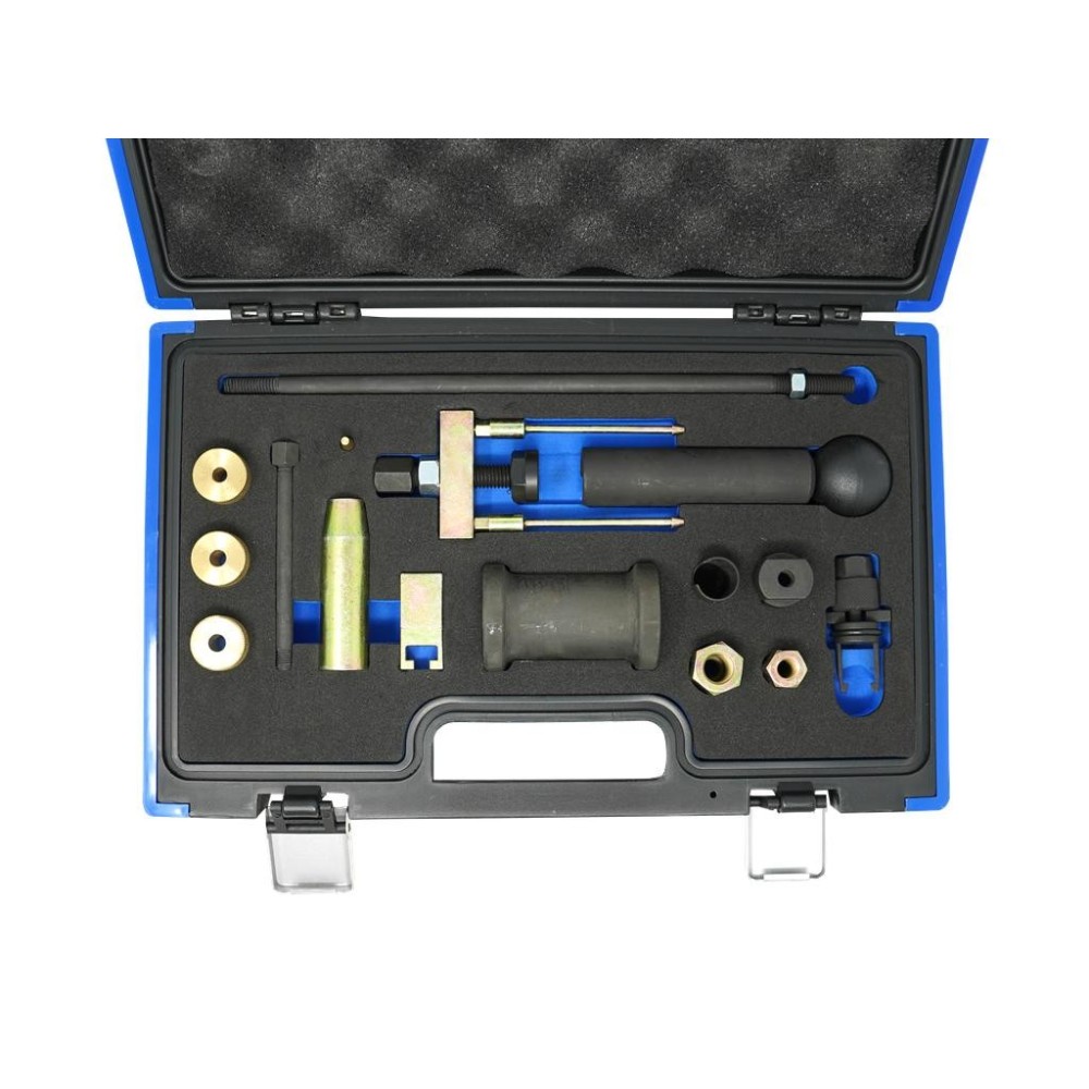 Kit de montaje/desmontaje de inyectores, 16 piezas.