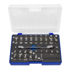 Kit de micro brocas 34 uds.