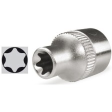 Llave de tubo Torx E8 de 3/8'