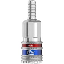 Acoplamiento de seguridad eSafe con conexión de manguera de 8 mm