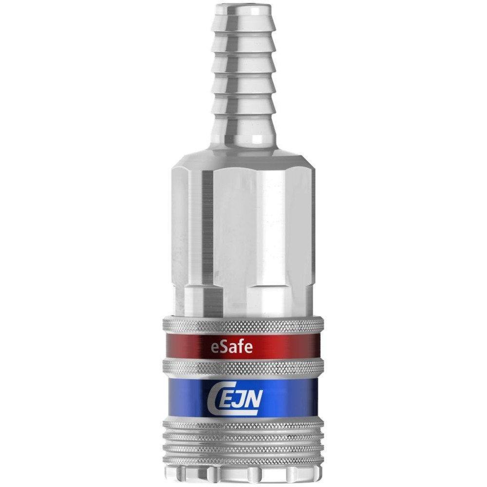 Acoplamiento de seguridad eSafe con conexión de manguera de 8 mm