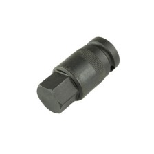 Llave de tubo para tornillos hexagonales interiores SW19, accionamiento de 1/2', longitud 53 mm