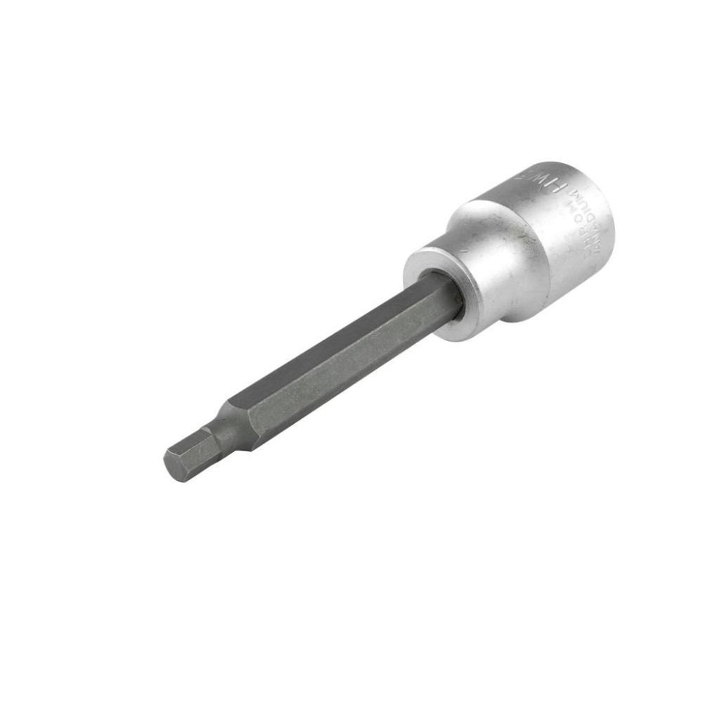 Llave de tubo de 1/2' para tornillos hexagonales interiores, SW5, longitud 100 mm