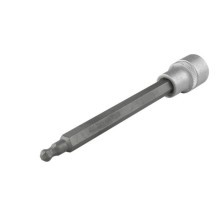 Llave de tubo para tornillos hexagonales interiores SW5, cabeza esférica, accionamiento de 3/8', 90/120 mm