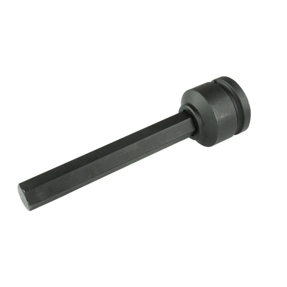 Llave de vaso de impacto de 3/4' para tornillos hexagonales internos, tamaño de llave de 17 mm, longitud de 170 mm