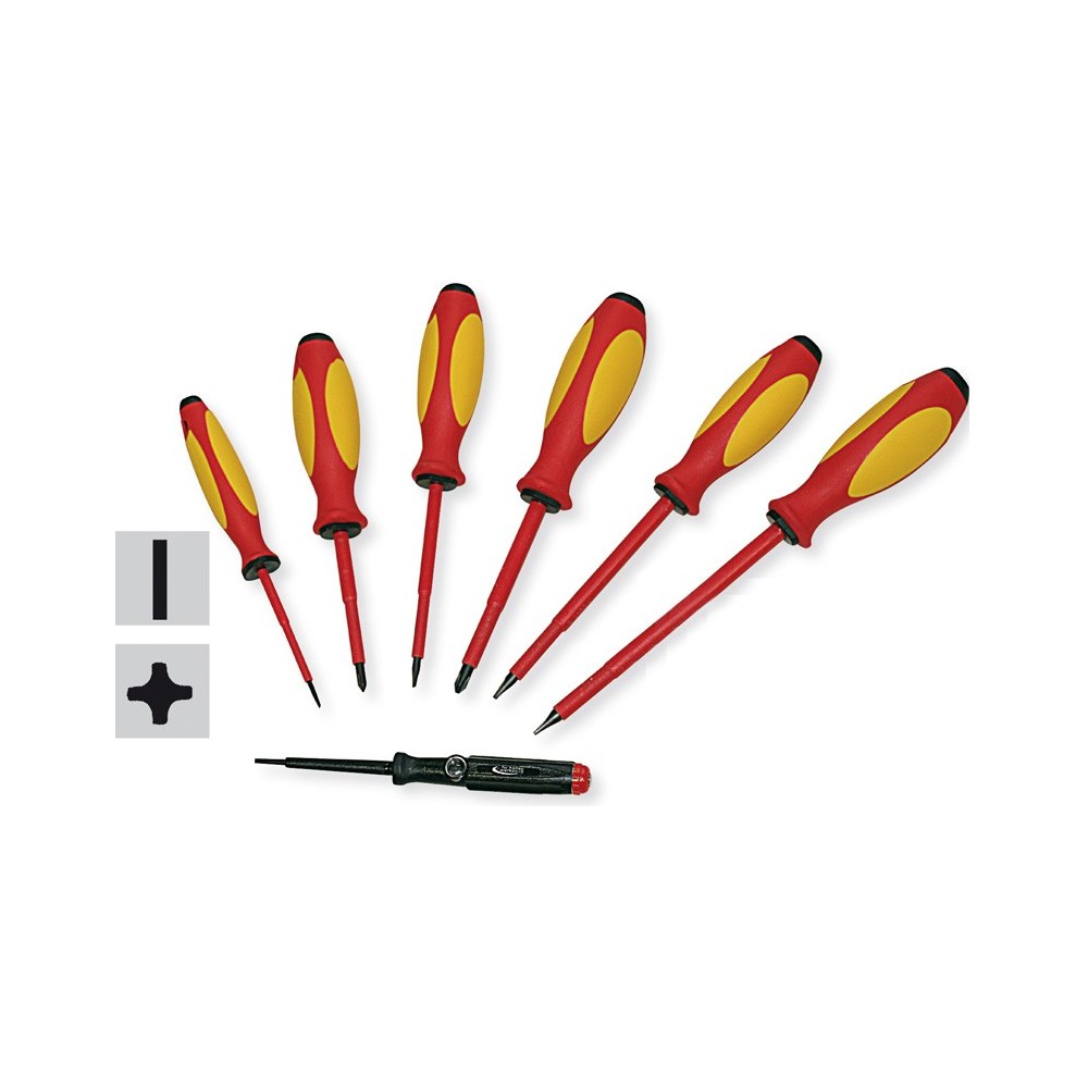 Destornillador VDE cruz PH 1x80