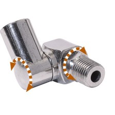 Conexión articulada de aire comprimido R 1/4'