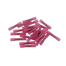 Conectores a tope de 0,5 a 1,0 mm 'rojos' (paquete de 25)
