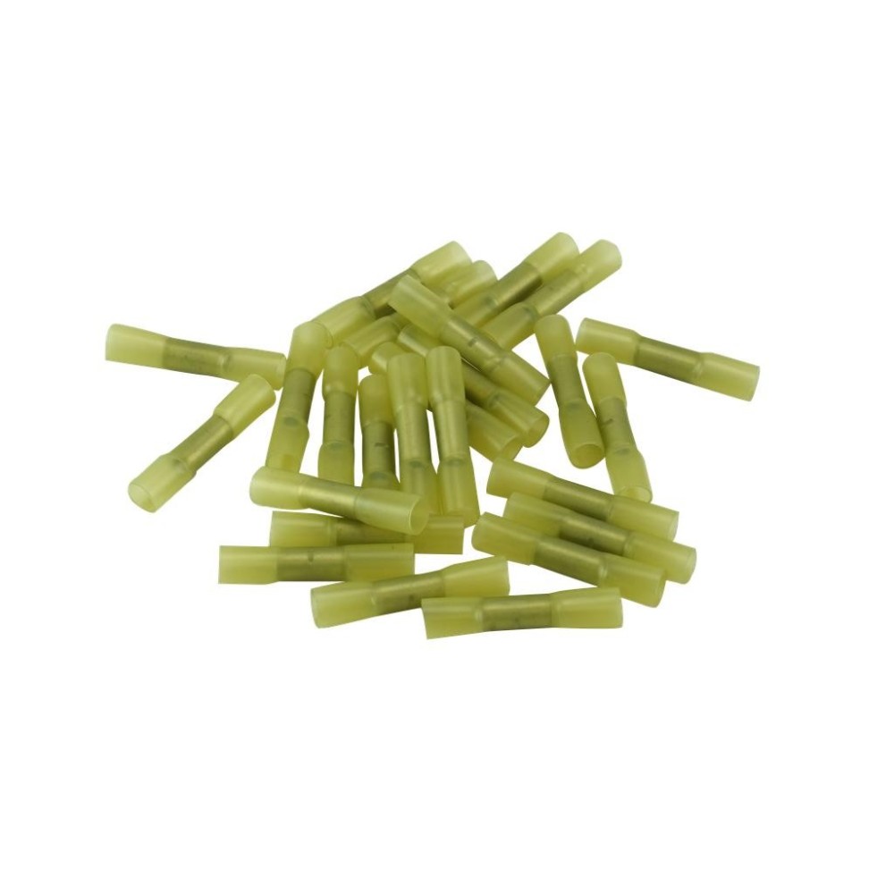 Conectores a tope de 4,0 a 6,0 mm 'amarillos' (paquete de 25)