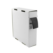 Tubo termorretráctil negro con adhesivo interior 12:3, longitud 4 m