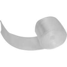 Tubo termorretráctil transparente de 50,0 mm y 5 metros de longitud