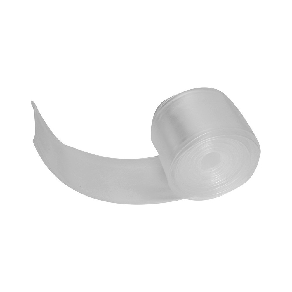 Tubo termorretráctil transparente de 50,0 mm y 5 metros de longitud