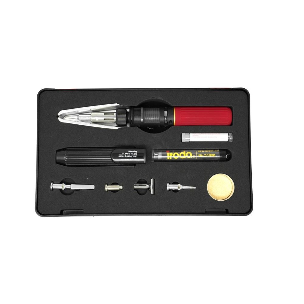 Juego de soldadura y soplete, 10 piezas.