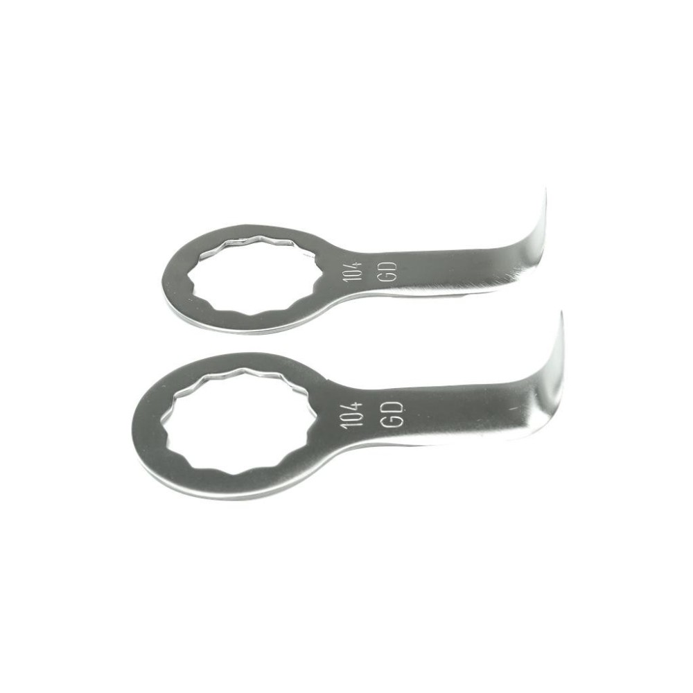 Cuchillo de 2 piezas, forma recta (n.  de artículo 104) Fein 63903104015