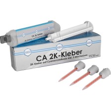 Jeringa doble adhesiva 2K 4:1 10 g con 3 boquillas mezcladoras