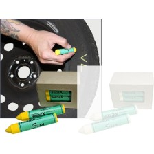 Paquete de 12 tizas para marcar, amarillas (VE12)