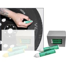 Paquete de 12 tizas blancas para marcar (VE12)