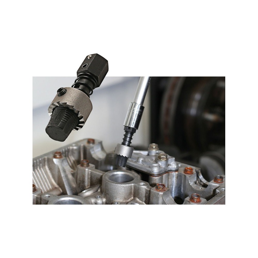 Limpiador de juntas y roscas de bujías M 14 x 1,25 Laser 8083