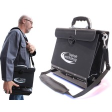 Carpeta de ventas de campo (carpeta de doble anilla), vacía