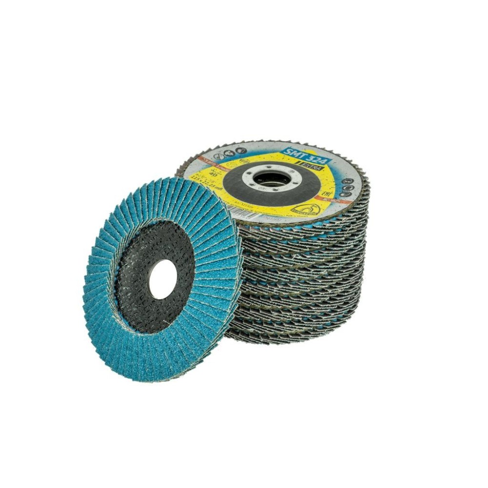 Paquete de 10 discos de lija de láminas 'Eco-Line' offset 115 mm K40