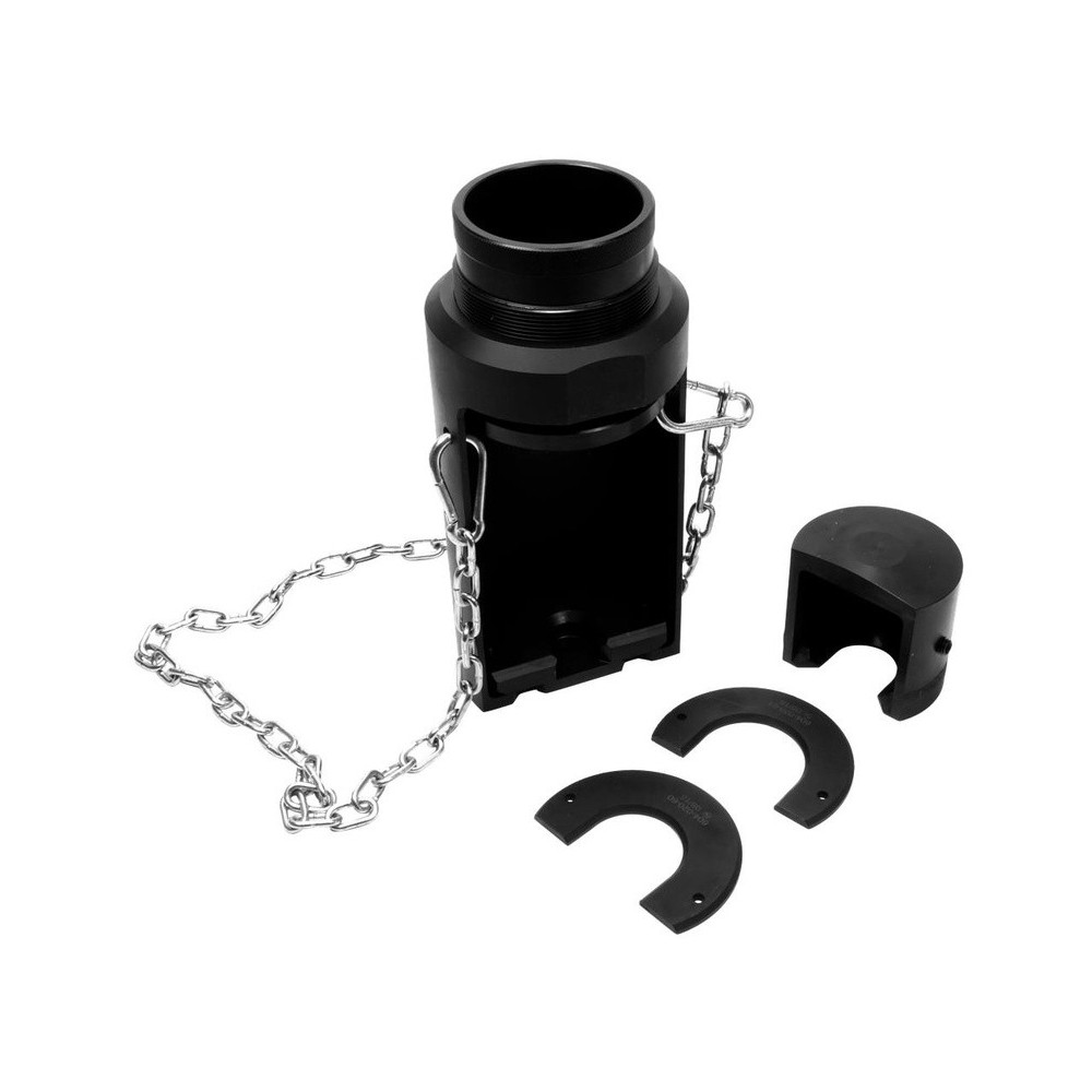 Extractor de palanca de columna de dirección para vehículos comerciales, unidad básica universal, casquillo de precarga de 62 m