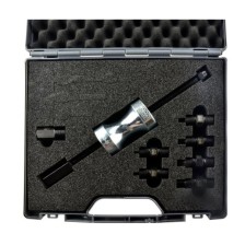 Juego de extracción de roscas interiores con martillo de impacto e insertos M4, M5, M6, M8, M10, M12