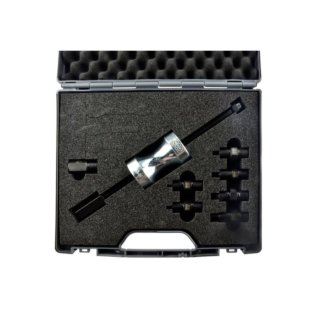 Juego de extracción de roscas interiores con martillo de impacto e insertos M4, M5, M6, M8, M10, M12