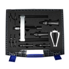 Juego de extractores de pedalier '4' 10 piezas 10-115 mm y 2 contrasoportes (tamaño 1+2)