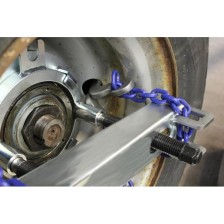 Extractor de llantas universal para camiones, vehículos comerciales, autobuses y remolques.