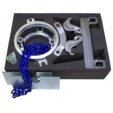 Extractor de llantas universal para camiones, vehículos comerciales, autobuses y remolques.