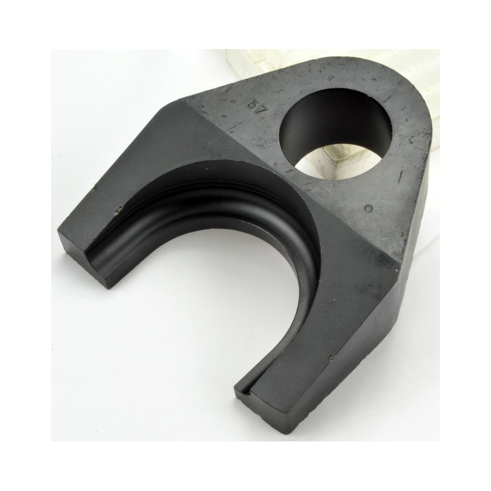 Inserto de zapata tamaño 4 (57 mm) para extractor de extremos de barra de acoplamiento y varilla de empuje MB-SK, MAN, VW T4