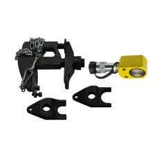 Extractor hidráulico de cabeza esférica, 20 toneladas, 3 horquillas de 25 mm, 33 mm, 47 mm con cilindro