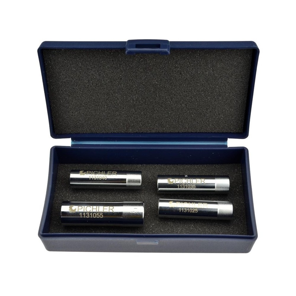 Juego de extractores de espárragos (4 piezas). M2,5, M3,5, M4 y M5.