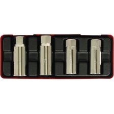 Juego de 2 elevadores S de 4 piezas en estuche de plástico, 4 piezas M6-8-10-12