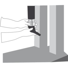 Soporte de cambio rápido para desmontadora de neumáticos, montaje Ø 29 mm